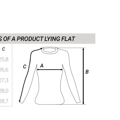 flyboard wan rashguard chart size